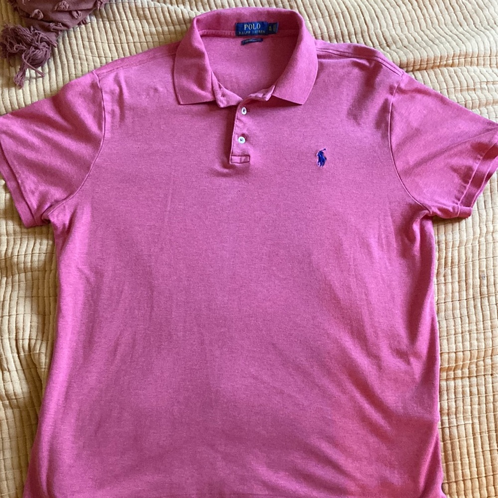 Men’s Ralph Lauren Polo shirt XL Custom slim fit.